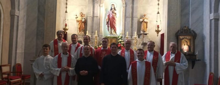 Prvi (vječni) zavjeti naših novaka Tomislava Baruna i Ivana Grahovca